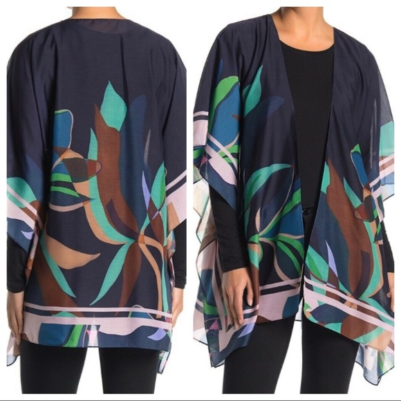 Ted Baker Accessories - TED BAKER Baylee Supernatural Abstract Scarf Cape Ted Baker Accessories - TED BAKER Baylee Supernatural Abstract Scarf Cape